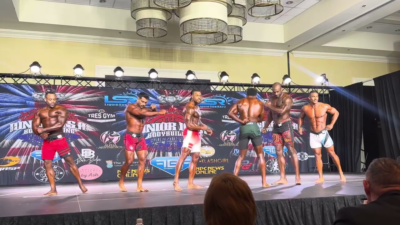 2025 NPC JUNIOR USA MENS PHYSIQUE OVERALL