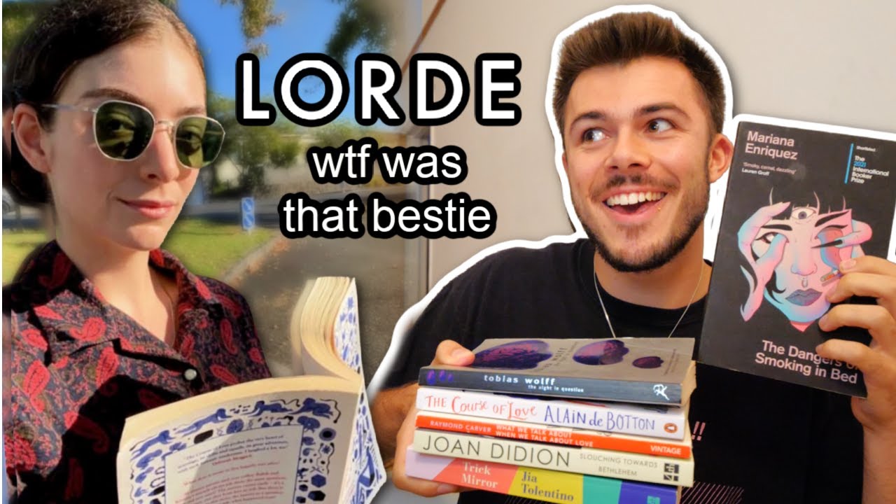 i read every book Lorde has recommended and her taste is... questionable