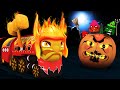 Halloween Train Toy Factory: Toy Factory Cartoon Train Kids Videos for Kids | Choo Choo Train