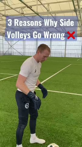 How NOT to Side Volley | 3 Reasons Why Side Volleys Go Wrong #shorts