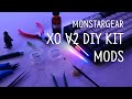 Monstargear Alu XO V2 DIY Kit Mods | Before & After Typing Sounds Comparison (Zealios V2)