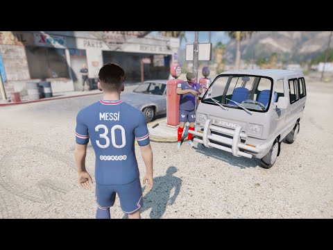 ميسي شغال علي تومنايه خربانه في قراند5  5 5 جي تي اي قراند 5