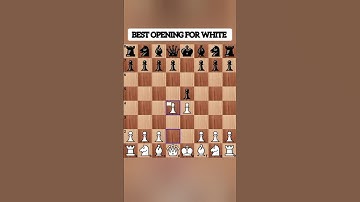 Best Opening For White |#chess #games
