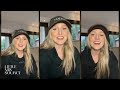 Perrie Edwards - Instagram Live about Disora (October 28, 2021)