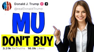 Micron Mu Stock Crashing? Buy The Dip Or Get Out Now