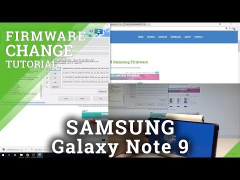 How to Flash SAMSUNG Galaxy Note 9 - Change Firmware / Update Android System