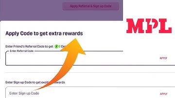 MPL App Referral Code || MPL Sign Up Code || How To Apply Code to Get Extra Rewards In Mpl