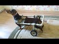 Инвалидная коляска для собаки своими руками  DIY IDEAS MADE disabled carriage