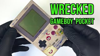 Wrecked GameBoy Pocket | Full Transformation + IPS LCD Upgrade Profile