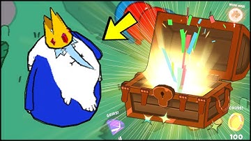 THE ICE KING IS OURS!! & BIG CHEST OPENING (Bloons Adventure Time TD BATTD Gameplay Part 6)