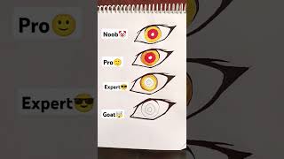 How to draw a anime eye #shorts