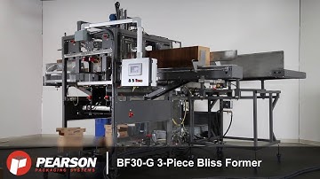 Pearson Packaging Systems - BF30-G 3-Piece Bliss Former