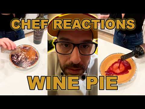 Pie Made With an Entire Bottle of Wine 🍷🥧