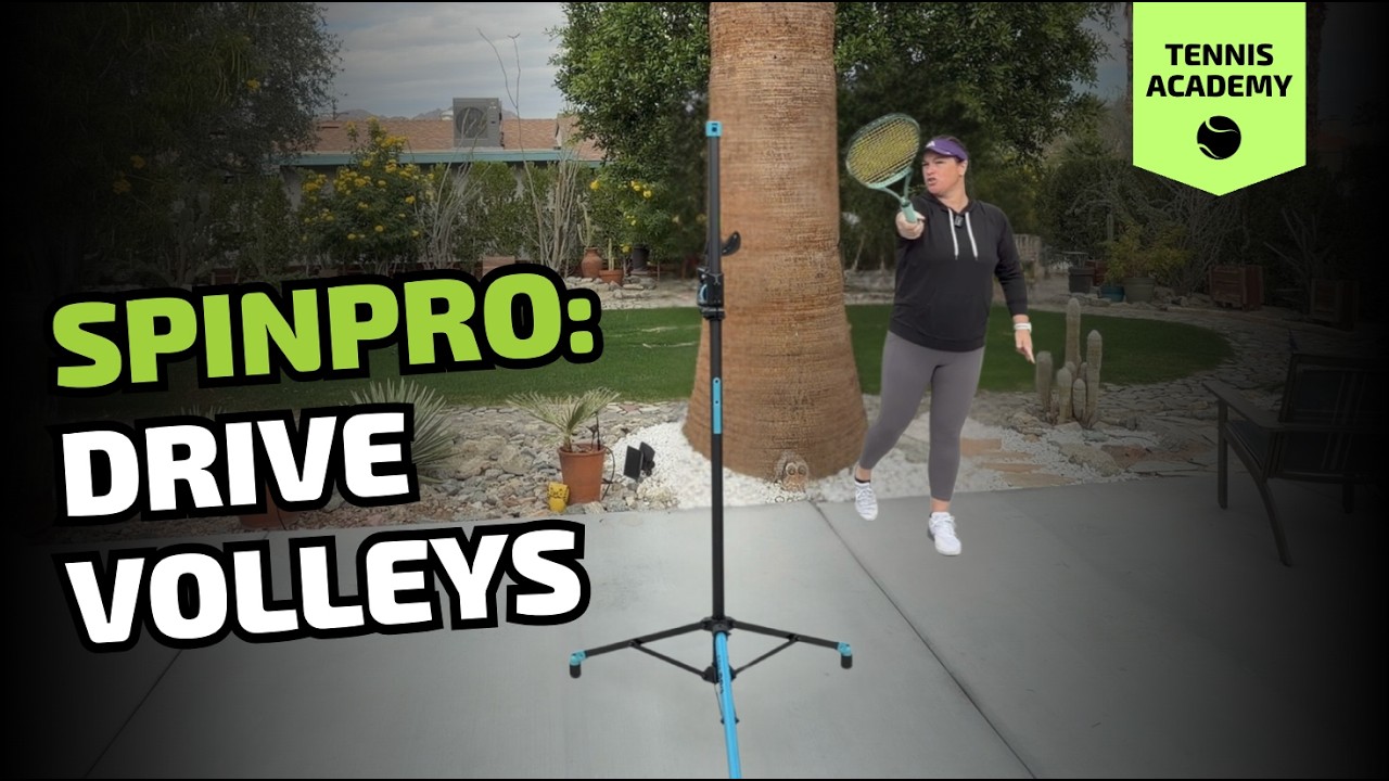 Tennis SpinPro: How To Hit The Drive Volley