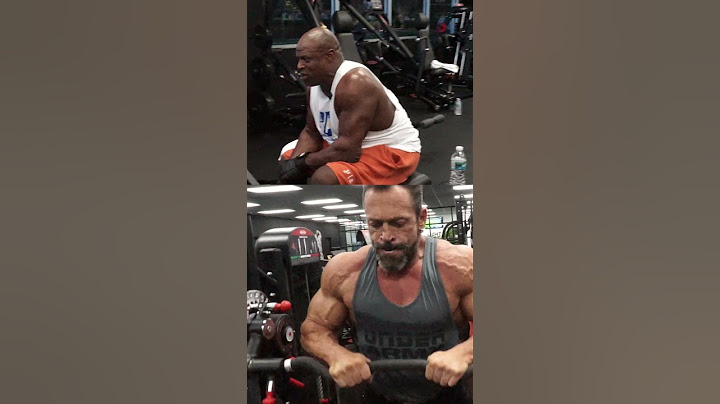 TREINEI COM O 8x MR OLYMPIA RONNIE COLEMAN