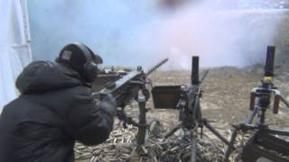 2012 Southern Ohio Machinegun Shoot another aircraft setup  M2HB