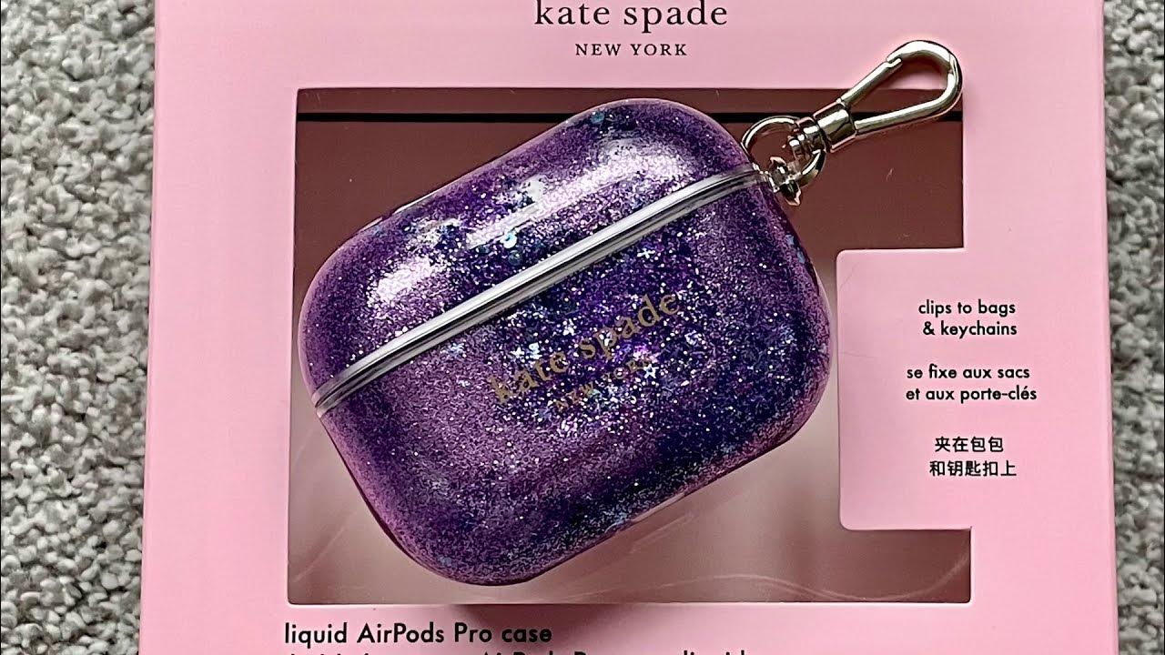 Kate Spade Liquid Glitter Case for Apple AirPod Pro - YouTube