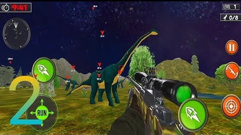 wild dino hunting games android gameplay part - 2