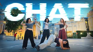 [DANCE IN PUBLIC | ONE TAKE] GIRLSET - ‘CHAT’ Dance Cover | APOLLO LONDON