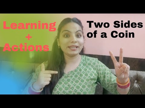 Learning + Actions | Two Sides Of A Coin | Motivational Video |Khema Shandilya |