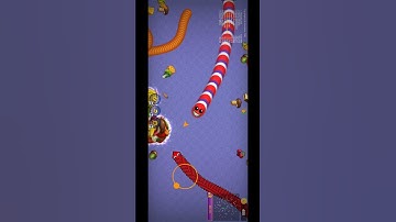 Red - Worms Zone Magic and vs HS Worm Zone Best Gameplay Snake game player game