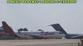 Download Lagu Planespoting Pekanbaru video Pesawat Landing dan takeoff di Bandara Internasional Riau | koleksi MP3