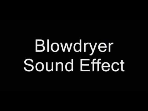 Hair Dryer Sound Effect Hair Dresser Salon Shop