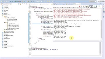 CarMonitoring MultiAgentSystem using JADE