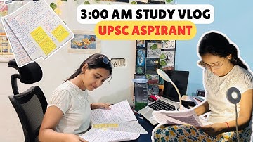I Woke Up at 3:00 AM 😱 | UPSC Aspirant Daily Routine 2025 📚 | IAS Study Vlog & Preparation Tips