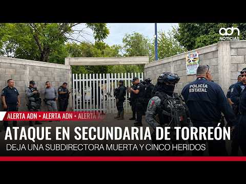 🚨 Breaking News! Attack at Torreón middle school leaves vice-principal dead and five injured