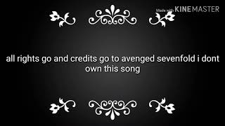 Avenged sevenfold - Shepard of fire lyrics