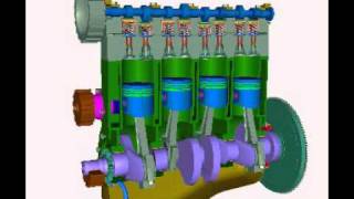 Dynamics of Engine: Universal Mechanism Demo