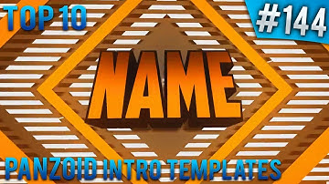 TOP 10 Panzoid intro templates #144 (Free download)