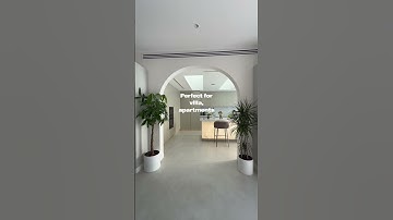 Upgrade your space with luxury microcement flooring #microcement #flooring #dubai  #interiordesign