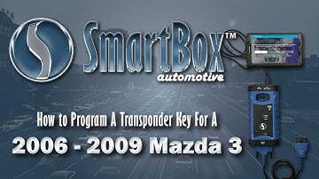 How to Program a Transponder Key to a 2006 - 2009 Mazda 3
