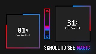 Full Page Scroll Progress Indicator with CSS & Javascript