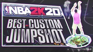 STATISTICALLY the BEST Custom Jumpshot on NBA 2K20! proven to get GREENS!