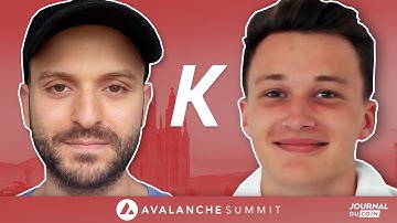 Interview with Fabian Riewe from KYVE Network - Avalanche Summit Barcelone 2022