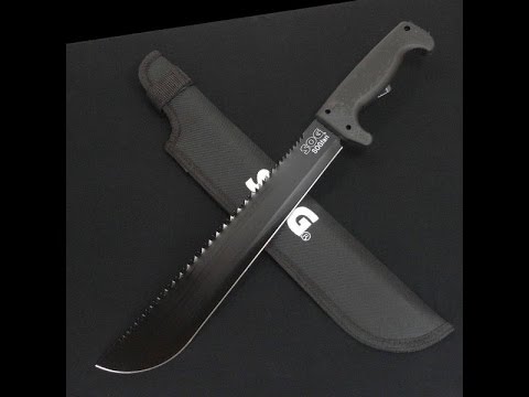 2 Minute Knife Review - SOG SOGfari machete review - YouTube