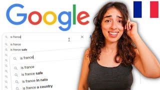 Answering Google's Most Asked Questions About FRANCE in French (with subtitles)