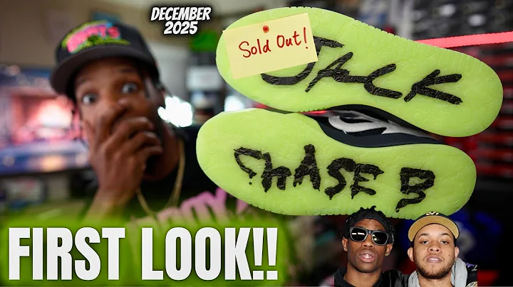 FIRST LOOK!! THE BIGGEST COLLAB LEFT OF 2025 JUMPMAN JACK T-REXX CHASE B!!