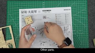 AMK63 Magic Cello Assembly Tutorial Step 1-6