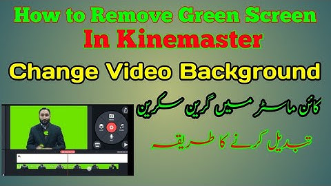How to Change Video Background in Kinemaster (Android & iOS)2022 Full Totorial||Green Screen remove