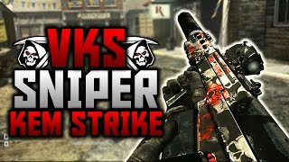 COD Ghosts: INSANE THERMAL VKS SNIPER RIFLE KEM STRIKE! (COD Ghosts Sniper KEM Strike)