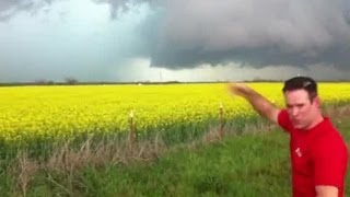 George describing storm near Lawton