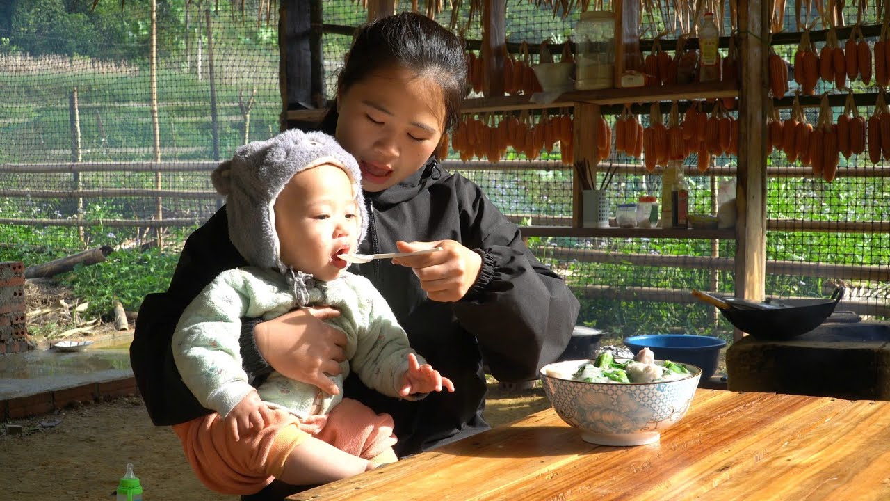 TARO ROOTS - Cleaning and Drying Process | Trieu Mai