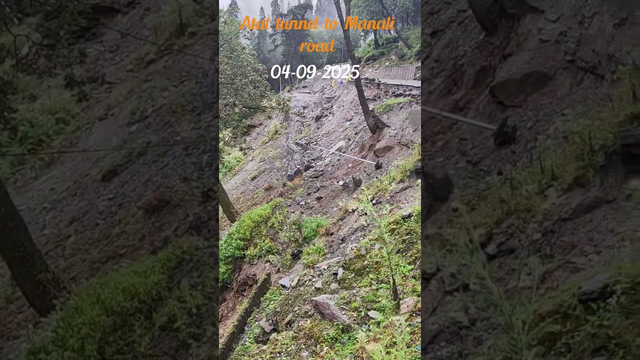 ataltunnel manali road conditions 04-09-2025 