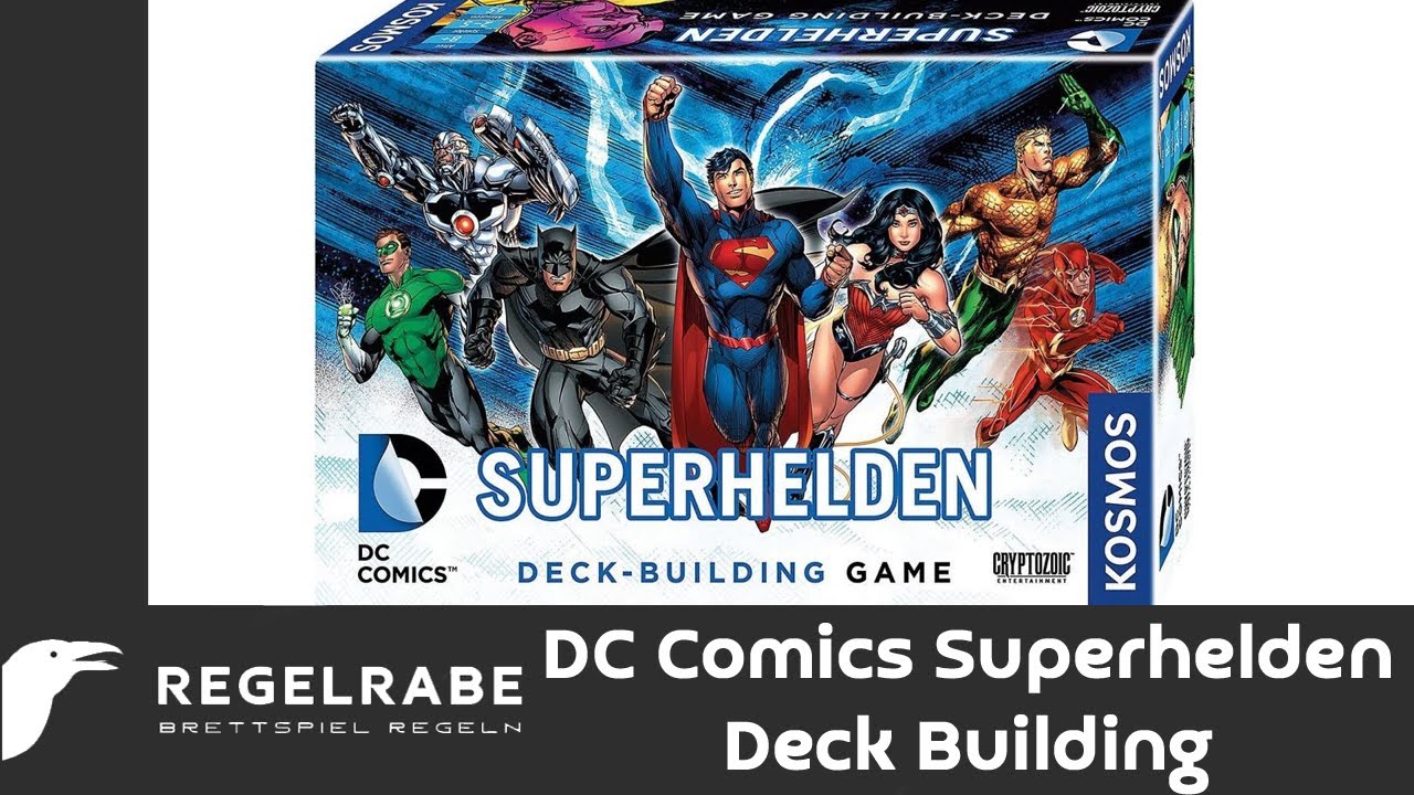 Dc Comics Superhelden Deck Building Regelerklarung Video Boardgamegeek