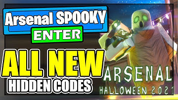 Arsenal (NOVEMBER) CODES *HALLOWEEN* ALL NEW ROBLOX Arsenal CODES!