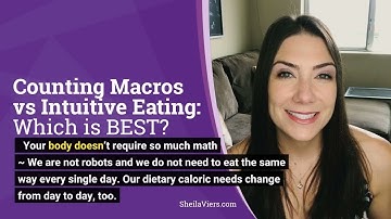 How/Why I Switched From Macros To Intuitive Eating